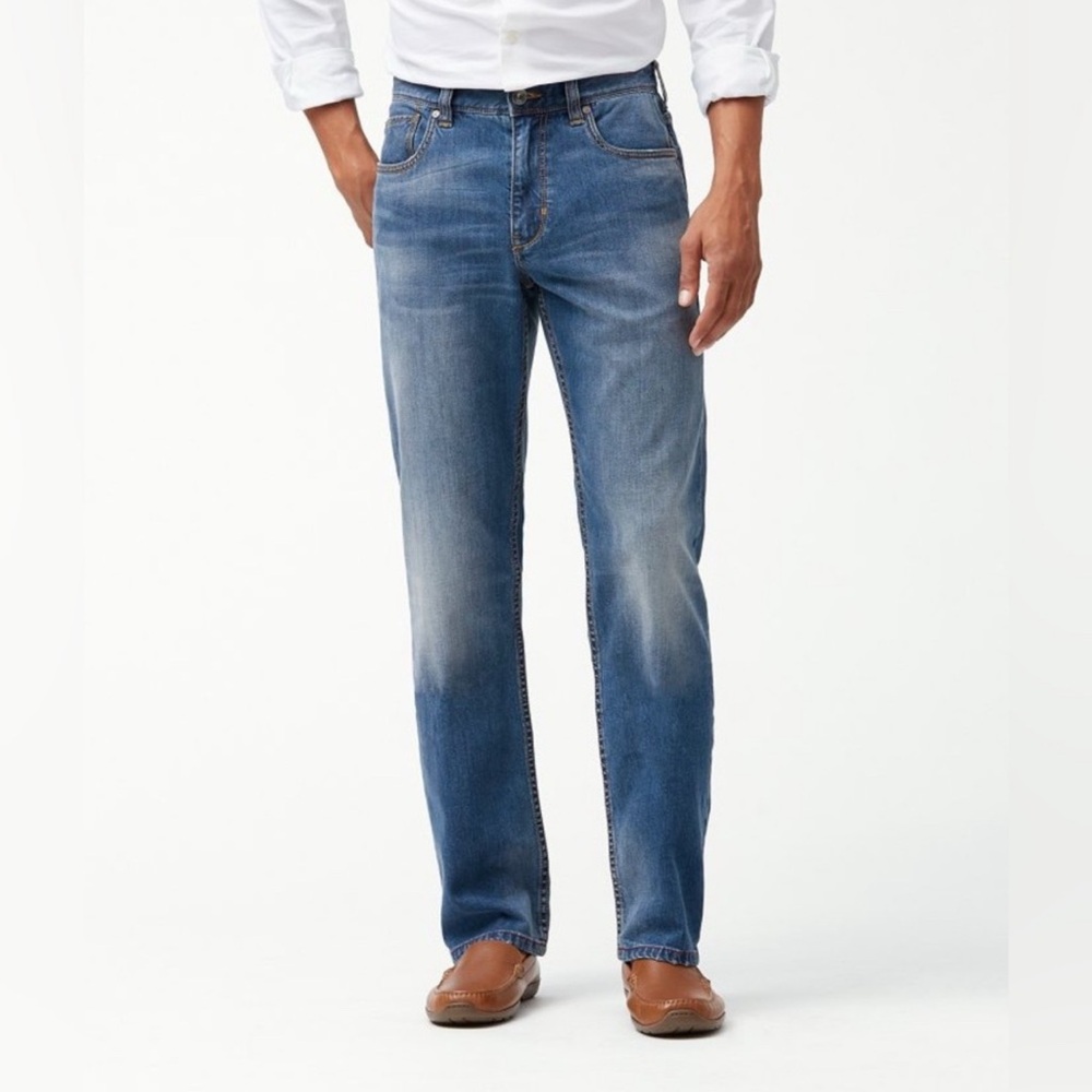 Tommy Bahama Santorini Island Authentic Jeans Men’s 42 x 34 Luxury Denim Wear - Picture 8 of 9